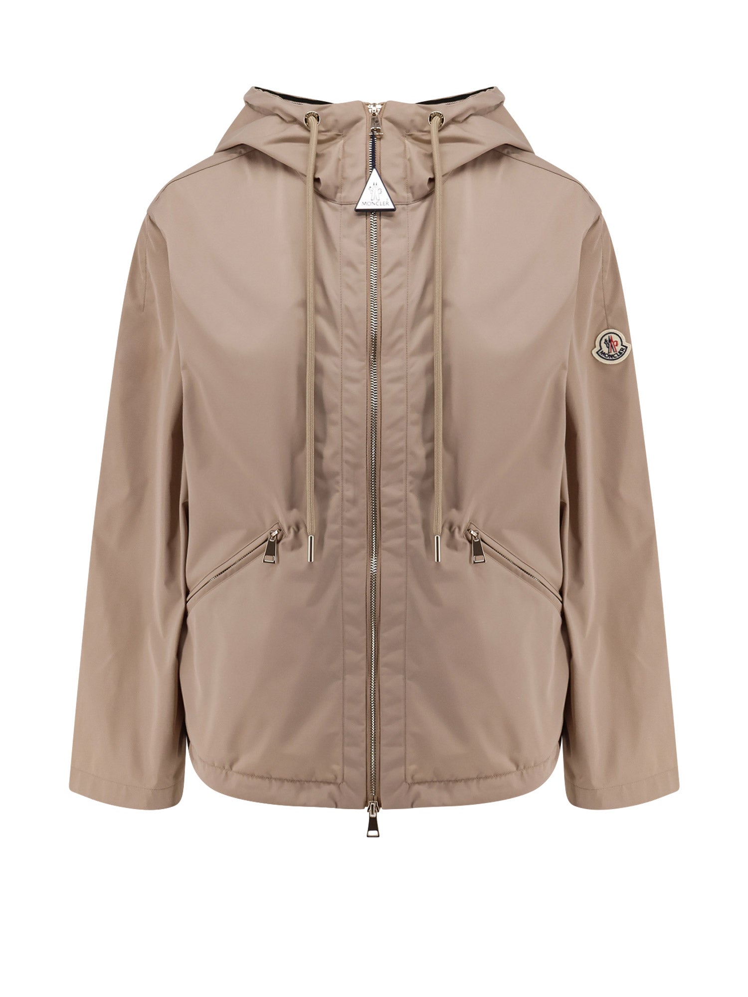 Moncler Jackets Beige Poliestere