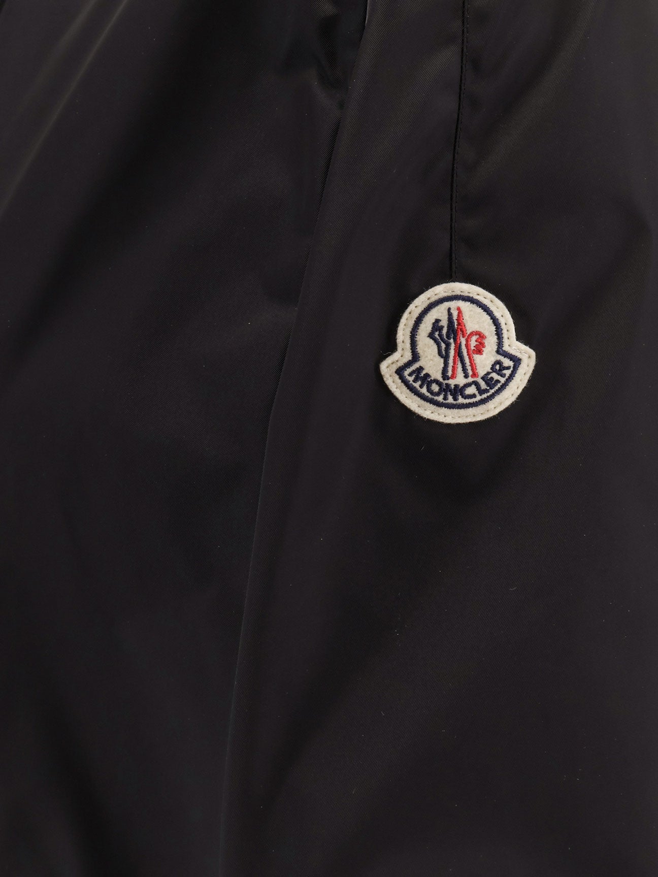 Moncler Jackets Black Poliestere