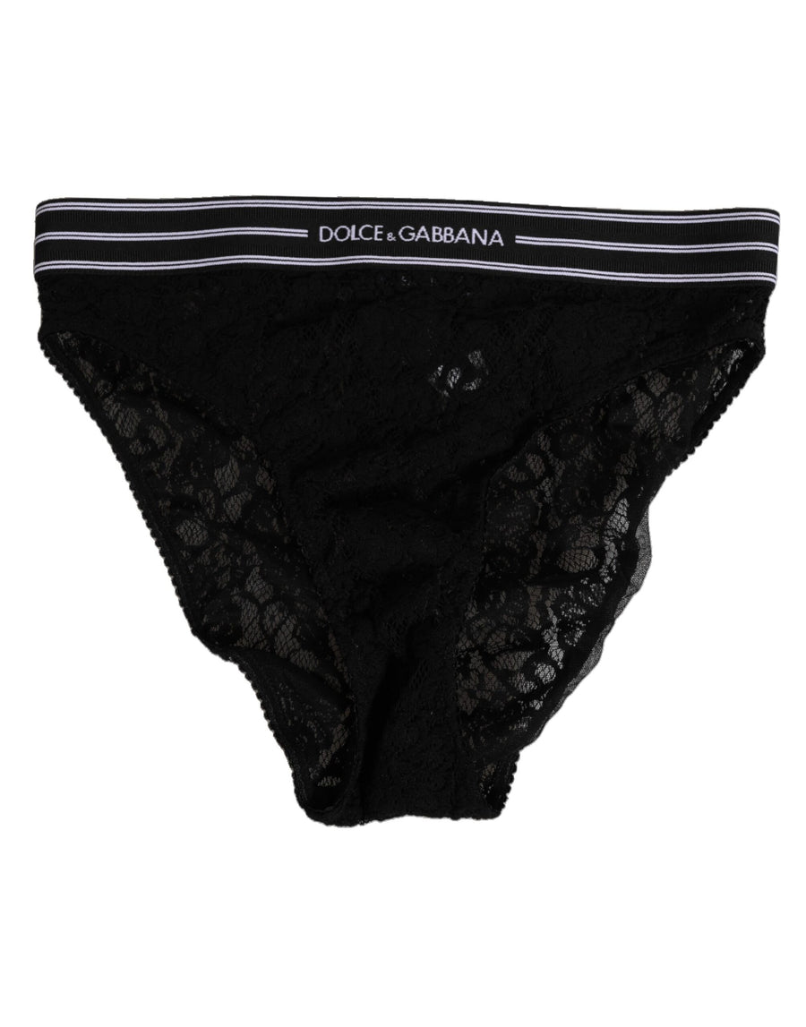 Dolce & Gabbana 100% Nylon brief in black