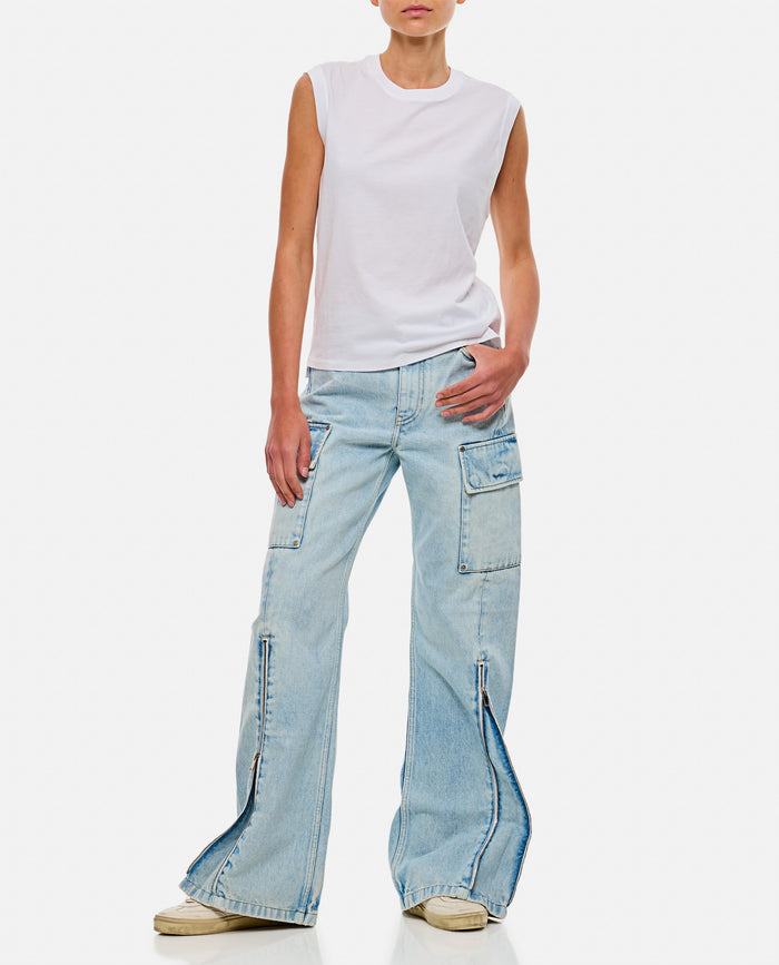 Stella Mccartney Jeans Clear Blue