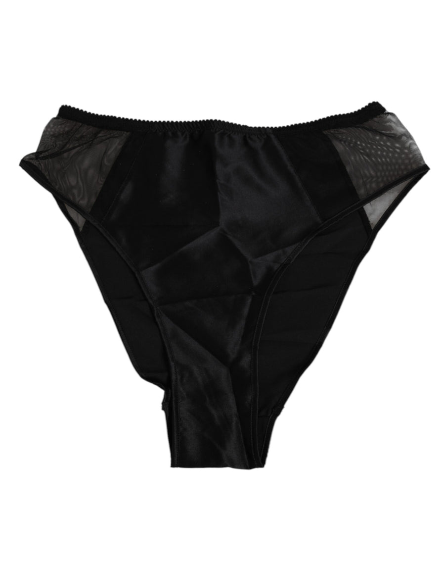 Dolce & Gabbana Silk briefs in black