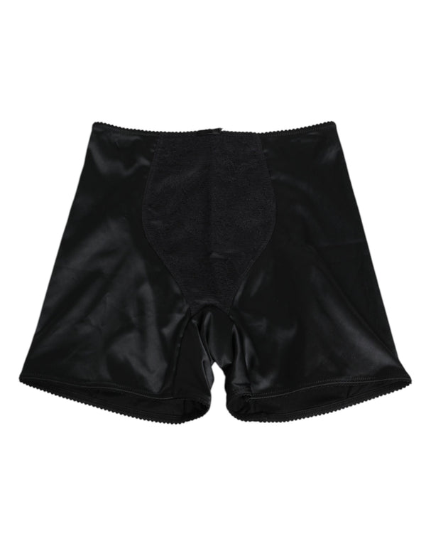 Dolce & Gabbana Silk 94% cycling shorts in black