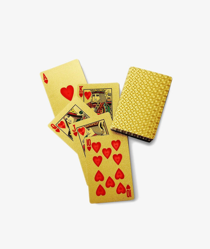 Gold Playing Cards Venezia Play Room