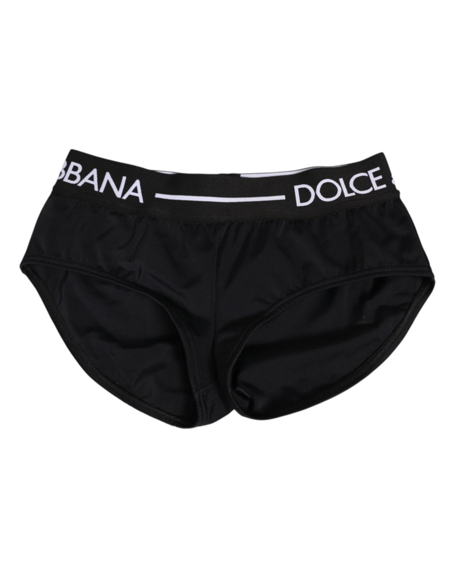 Dolce & Gabbana 75% Nylon 25% Elastane briefs in black