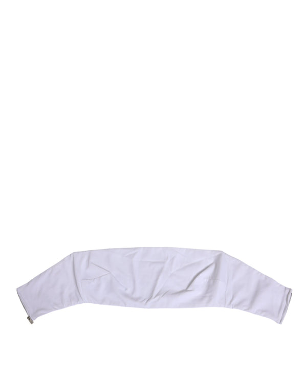 Dolce & Gabbana 80% Nylon corset top in white