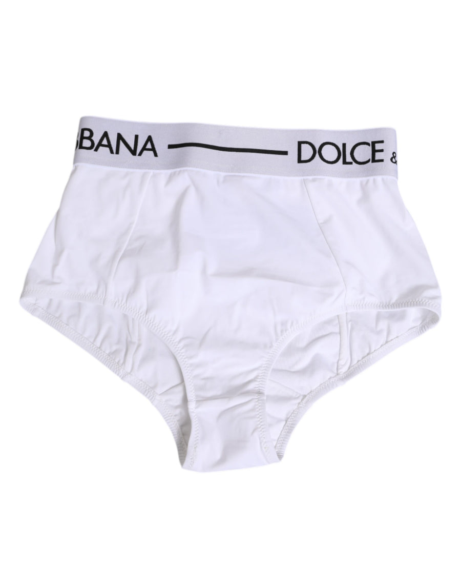 Dolce & Gabbana 25% Elastane briefs in white