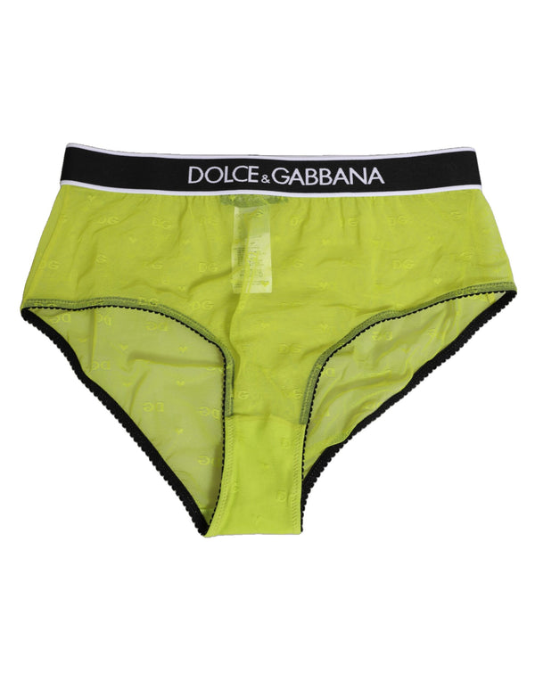 Dolce & Gabbana Nylon brief in green