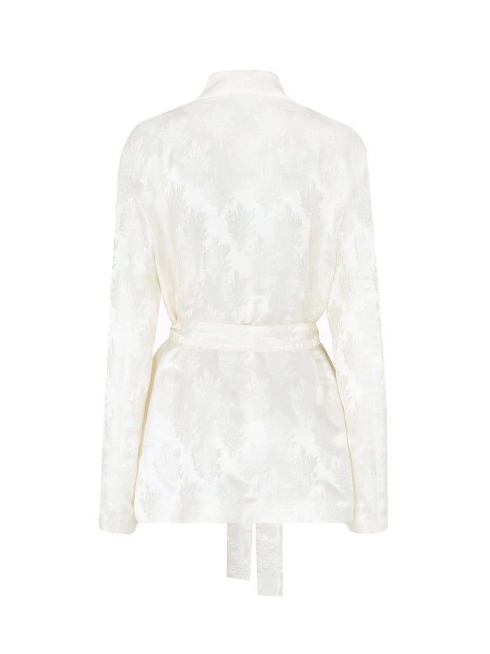 Fendi Clothing White Seta Viscosa