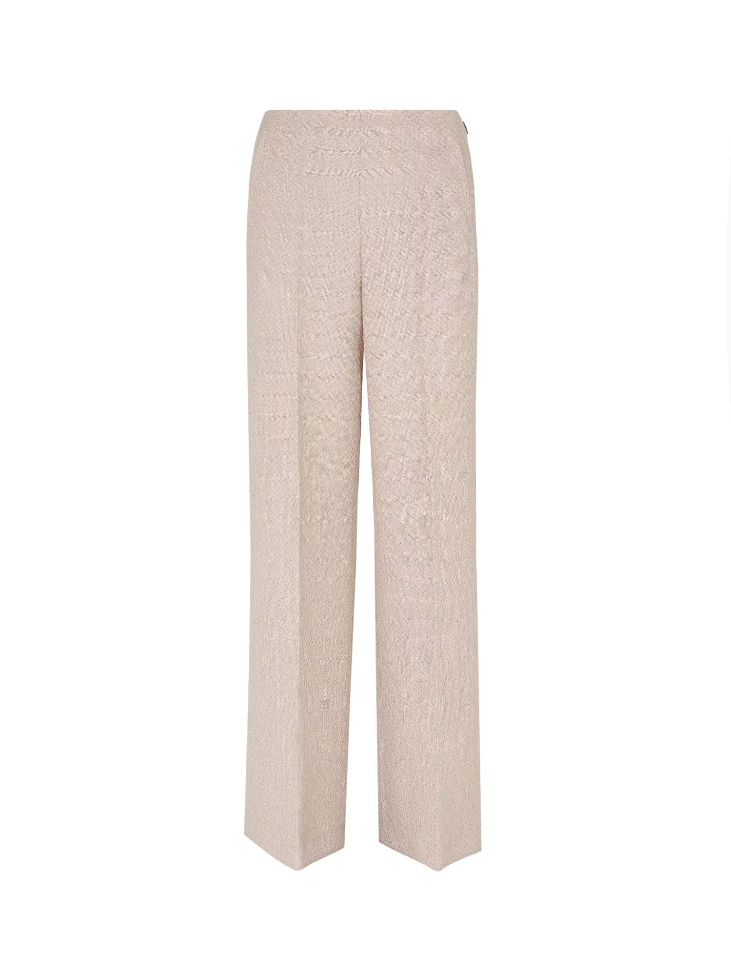 Fendi Rtw Beige Lana Vergine Seta