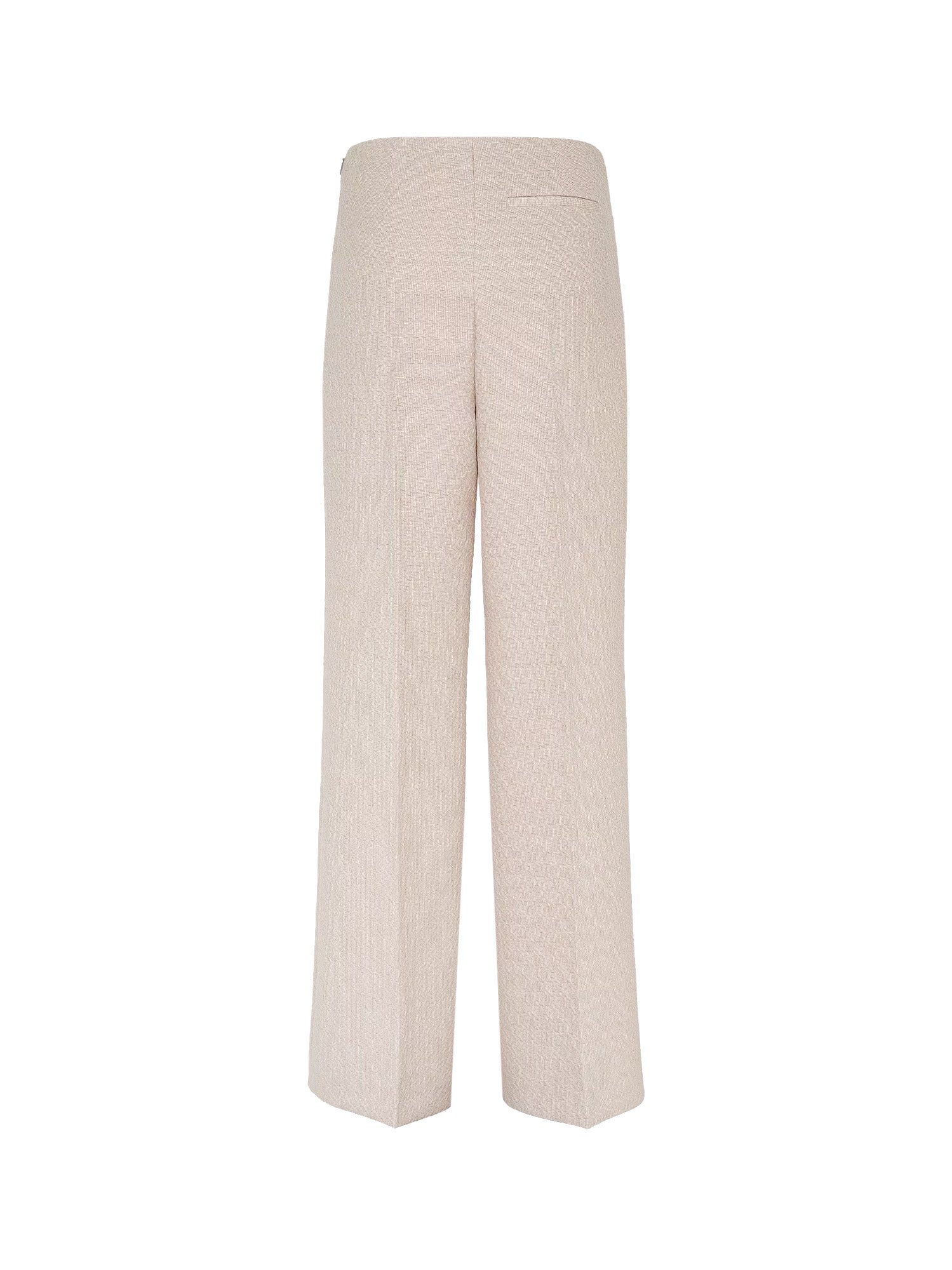 Fendi Rtw Beige Lana Vergine Seta