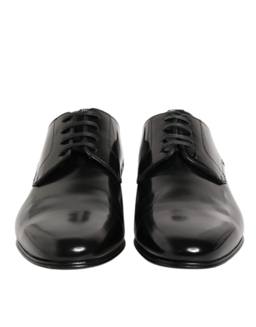 Dolce & Gabbana 100% Calfskin Leather derby shoe in black