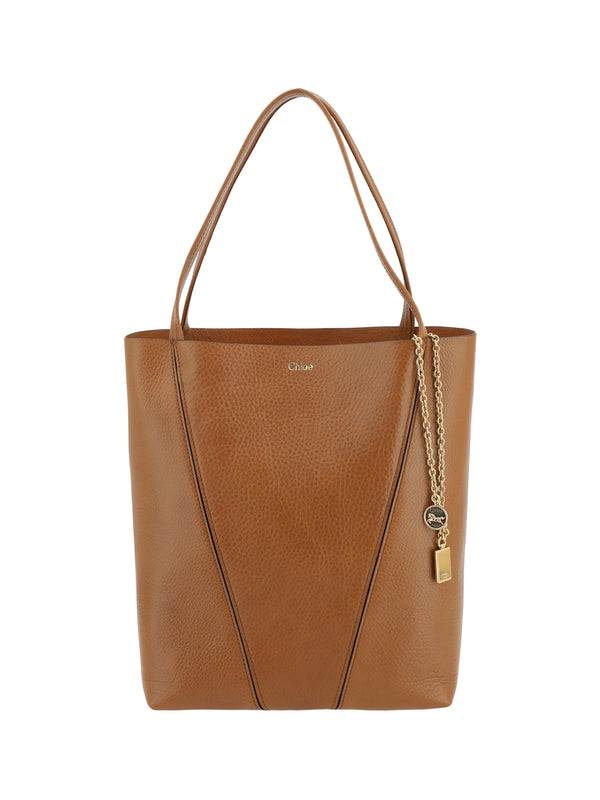 Chloé 100% calf leather (Bos Taurus) shoulder bag in brown