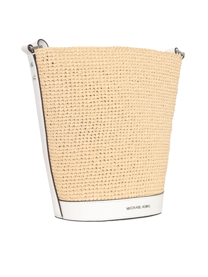 Bucket bag Beige Polypropylene Shoulder