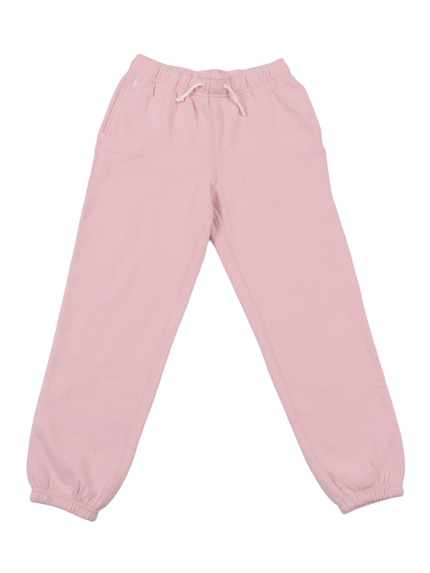 PO PANT-PANTS-ATHLETIC Pink Cotton Polyester Trackpants