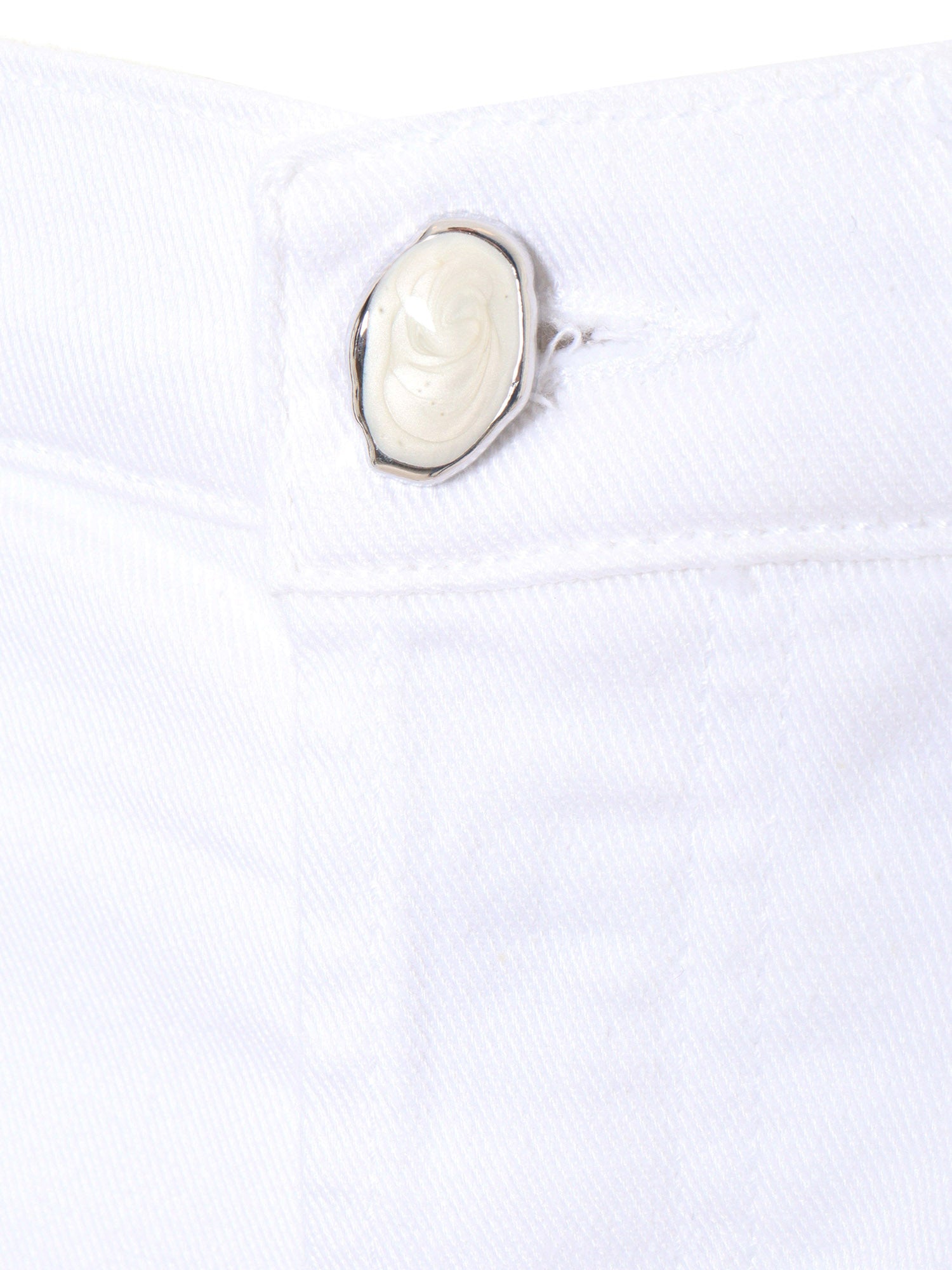 White Flared Jeans