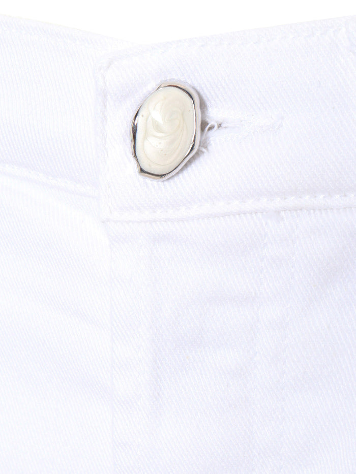 White Flared Jeans