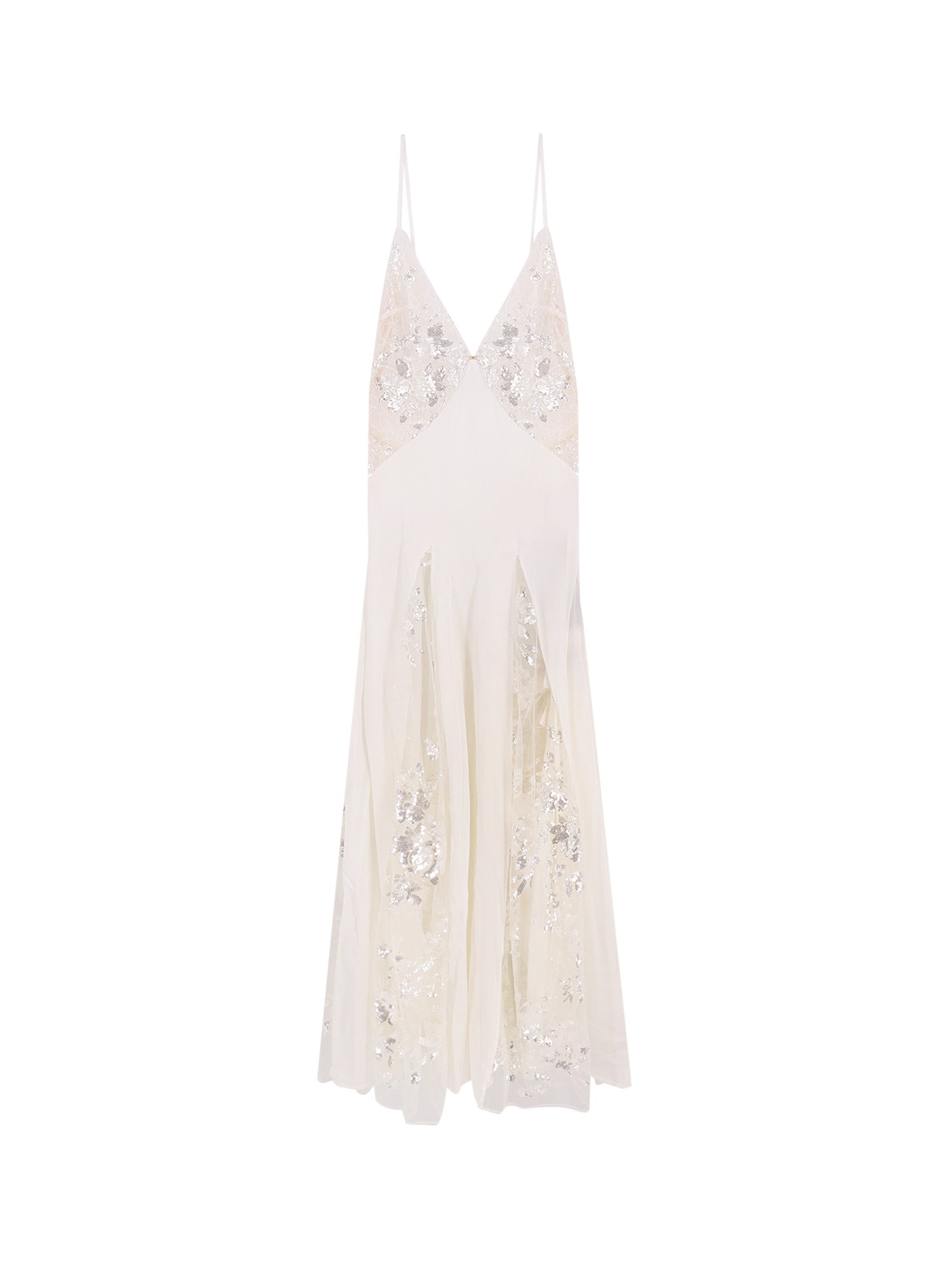 Elisabetta Franchi Dresses White Seta Elastane