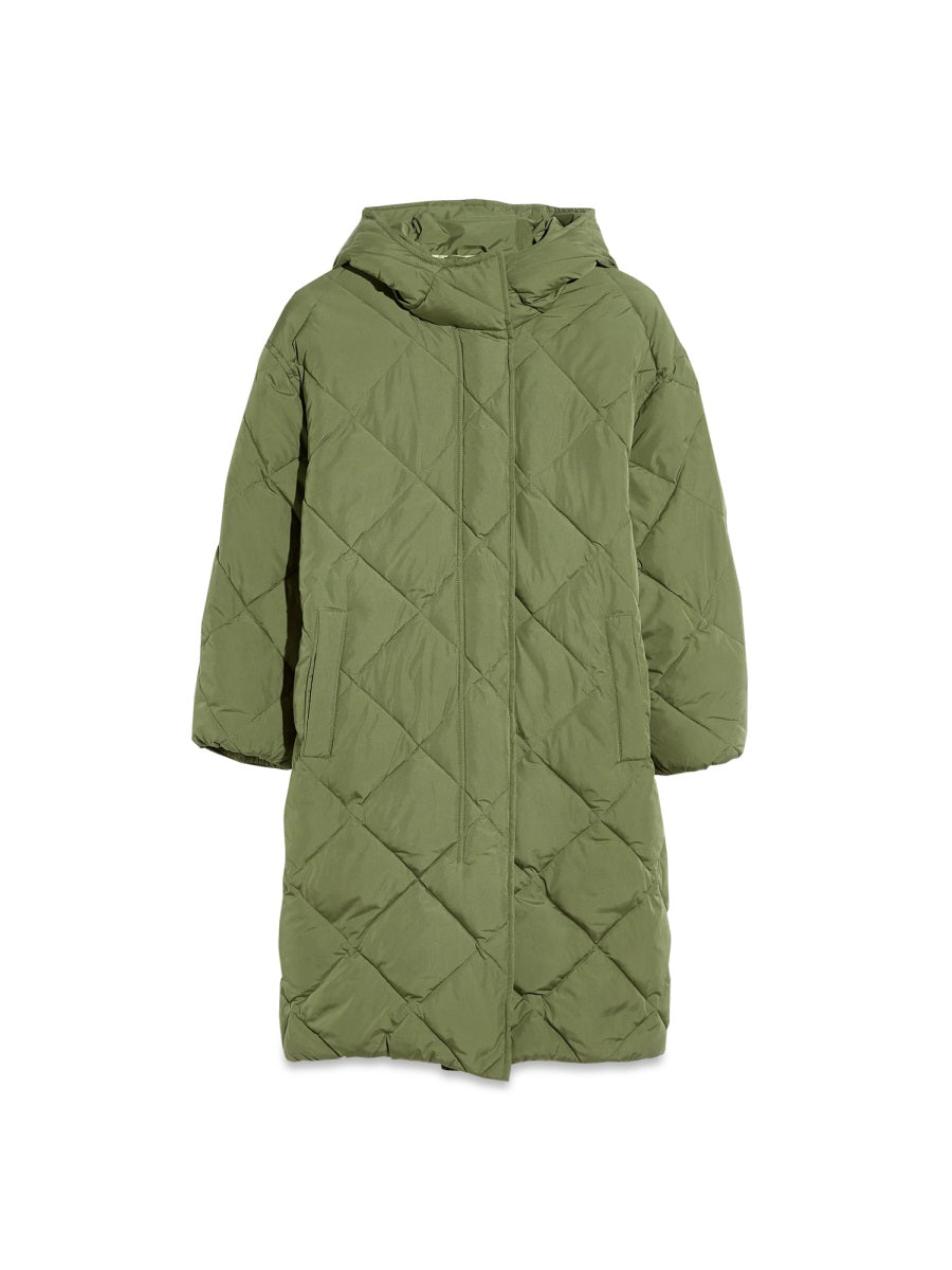 Parka Military Green Polyester Jacket