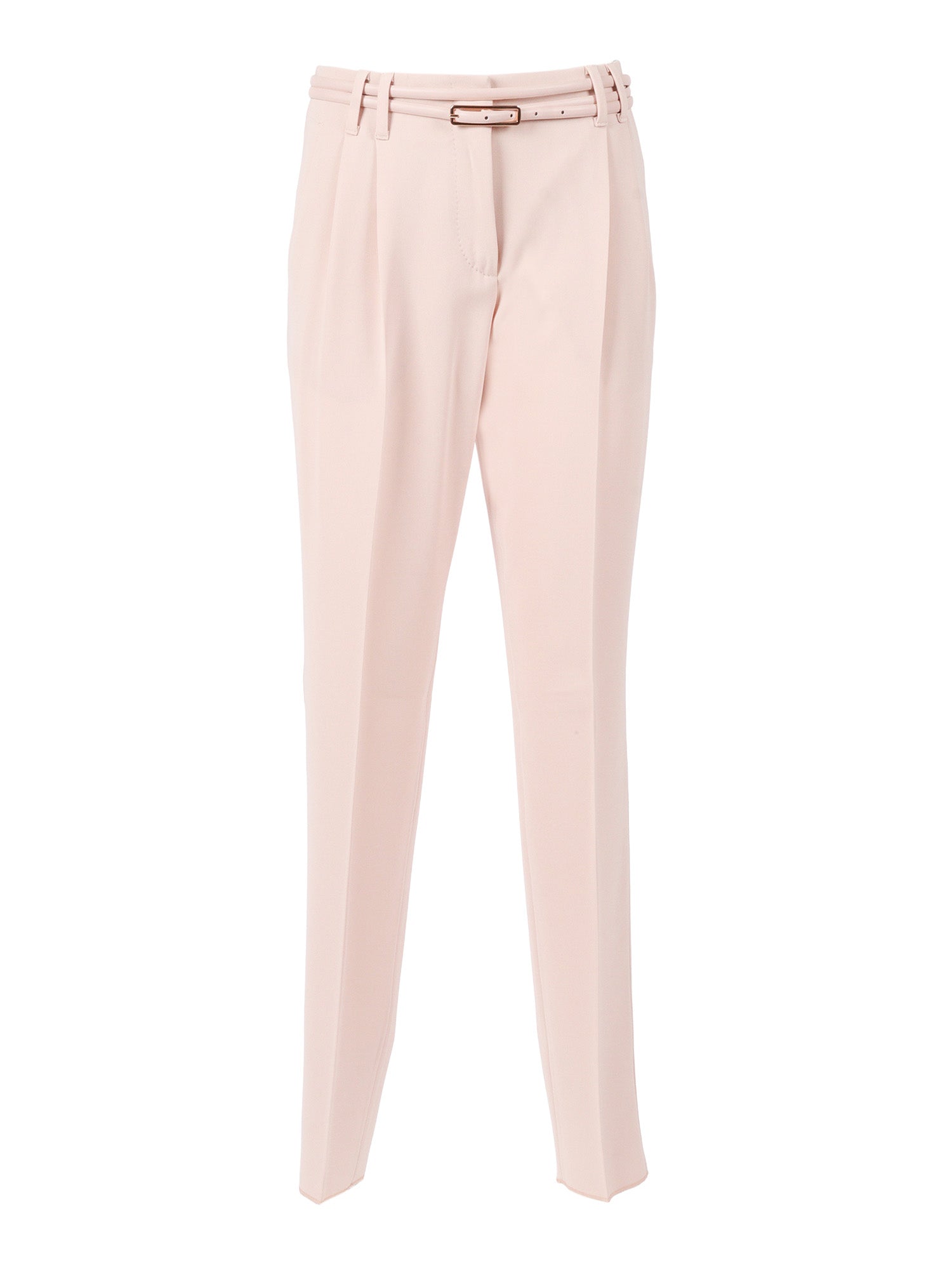 Trousers Pink Triacetate Polyester