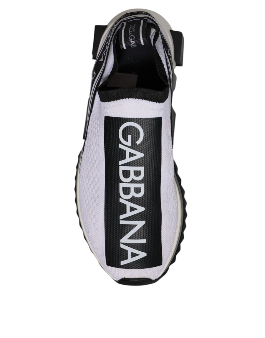 Dolce & Gabbana Upper: 5% elastane sneaker in white