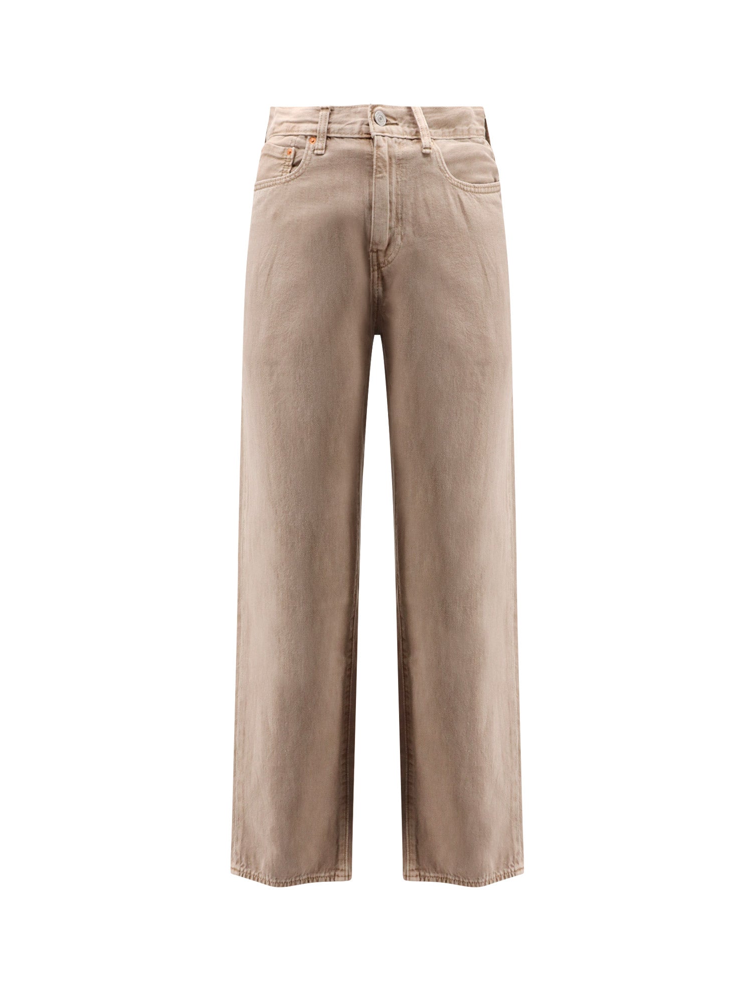 Levis Jeans Beige Cotone