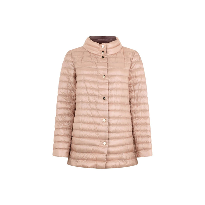 Herno Reversible Down Jacket Pink Polyamide