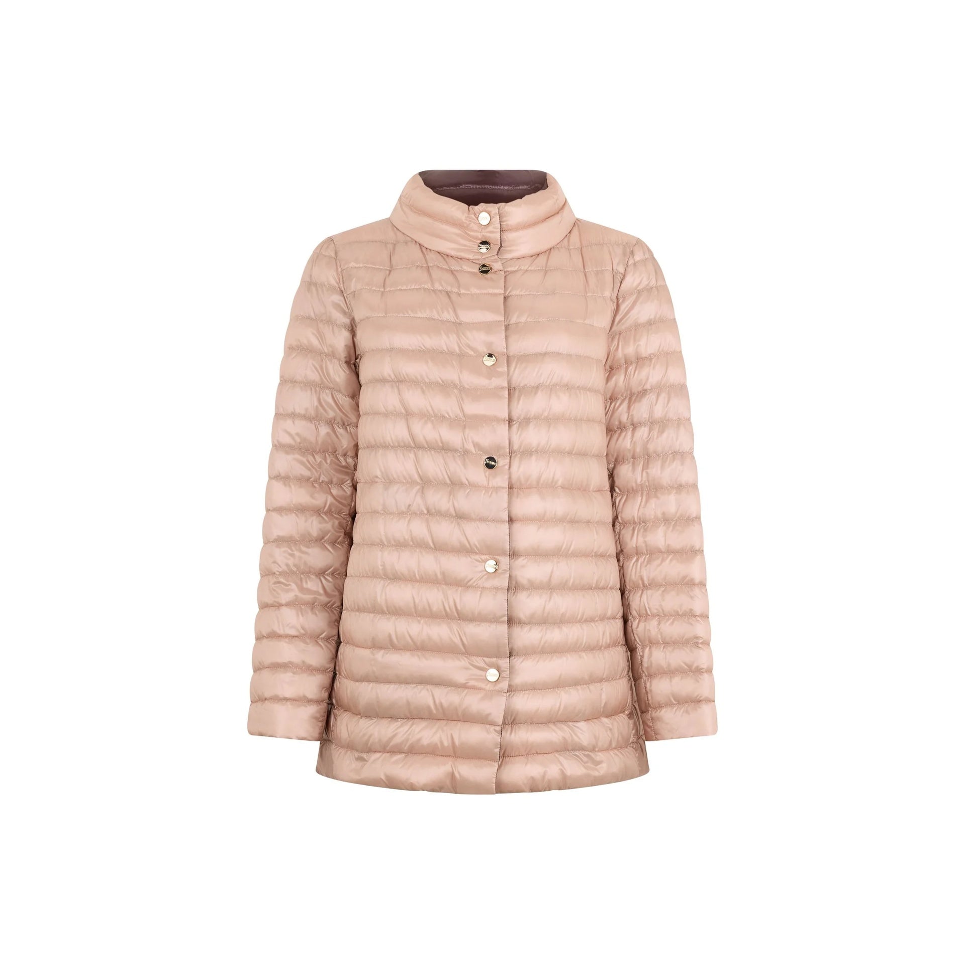 Herno Reversible Down Jacket Pink Polyamide