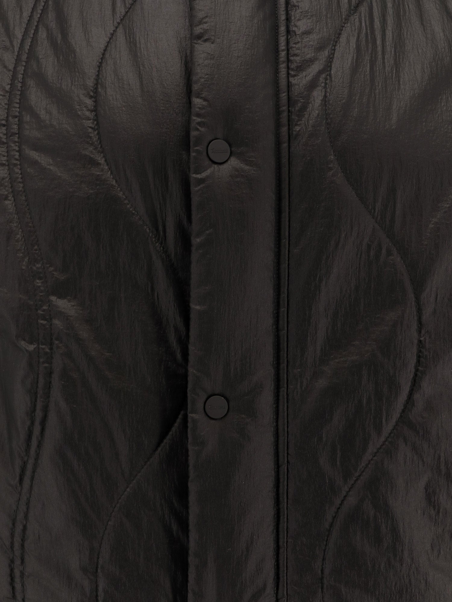 LAMINAR Jackets Black Poliammide