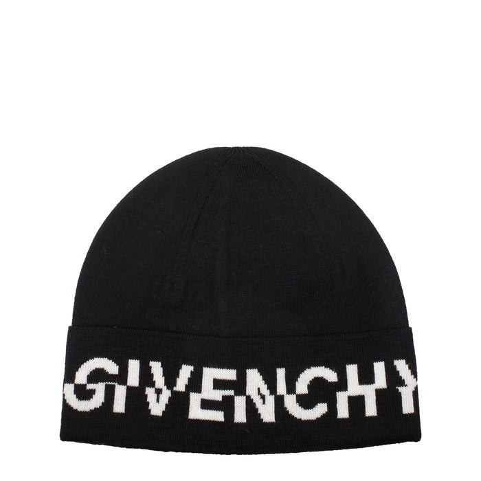 Givenchy GI8547177693449BT 100% wool beanie in black