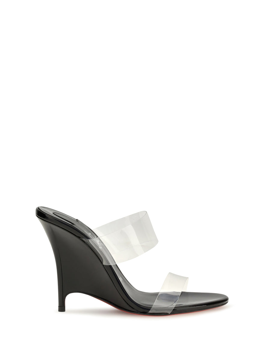 Mules Solo Zee Black Black/lin Pumps