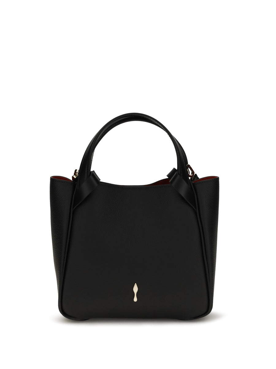 Mini Tote Bettina Black Calf Leather Shoulder Bags