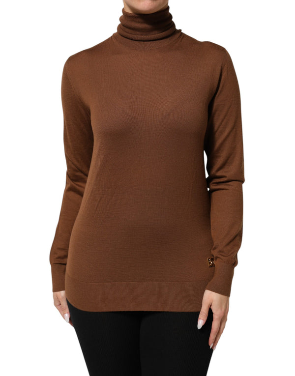 Dolce & Gabbana 100% Cashmere sweater in brown