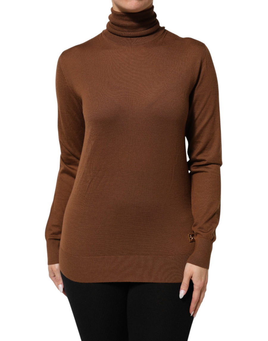 Dolce & Gabbana 100% Cashmere sweater in brown