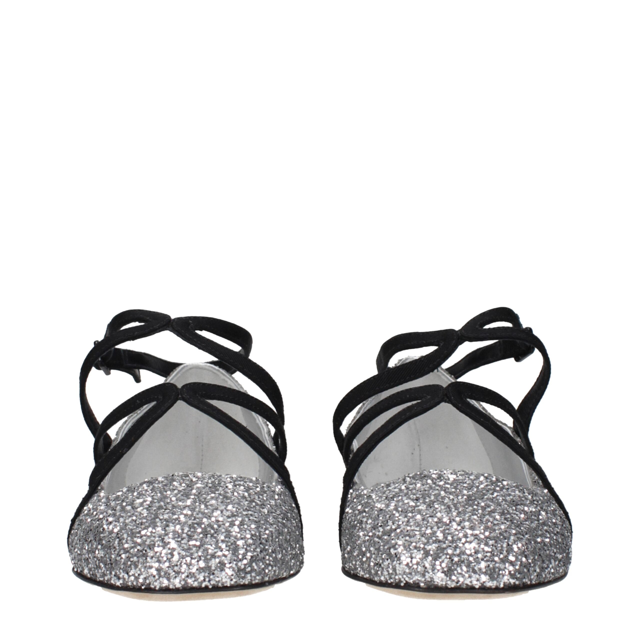 Jimmy Choo ballet flat in silver — view 3
