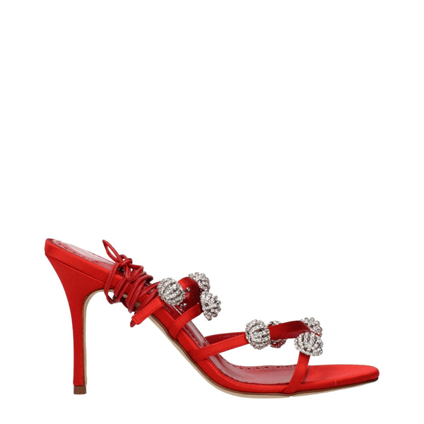 Manolo Blahnik heel in red