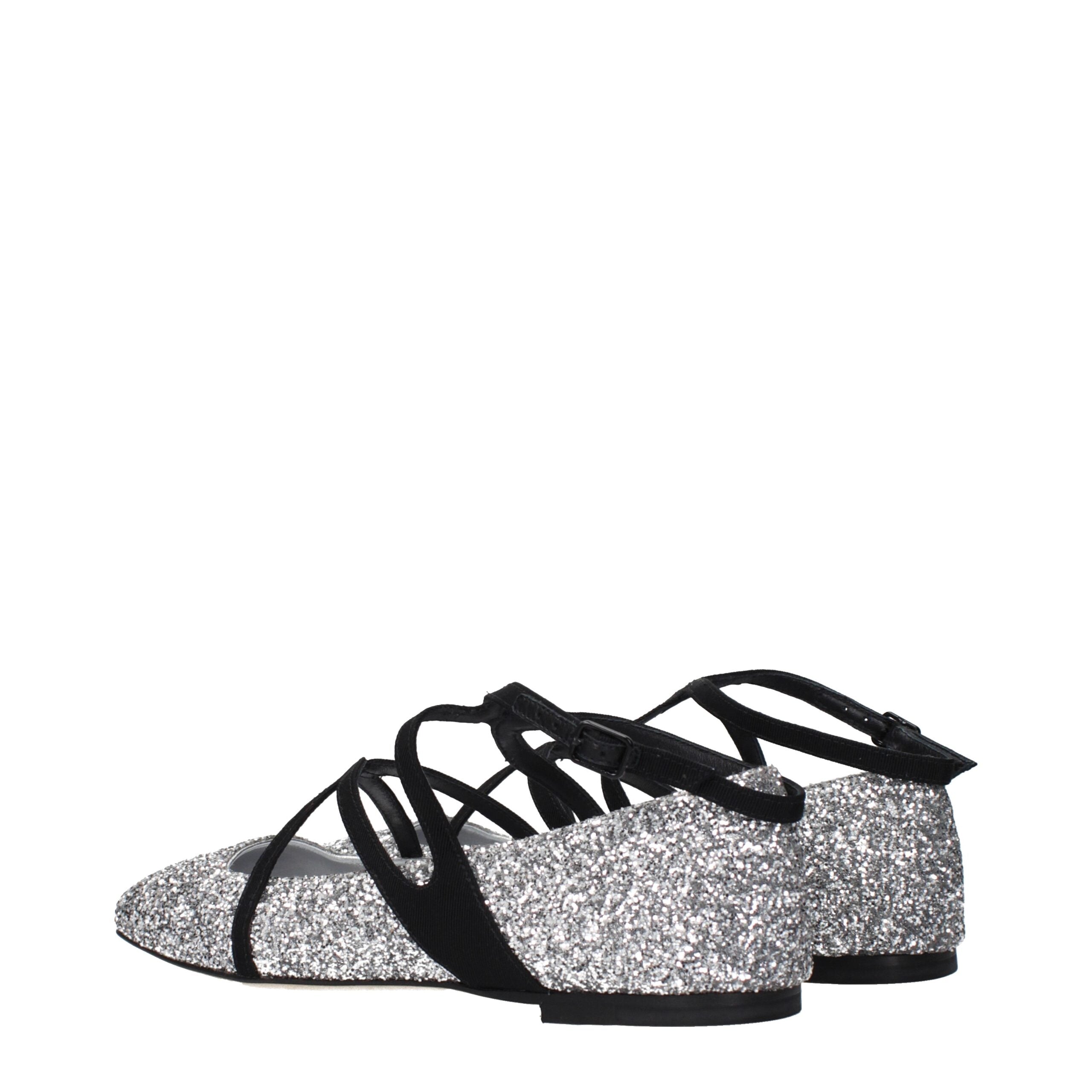 Jimmy Choo ballet flat in silver — view 4