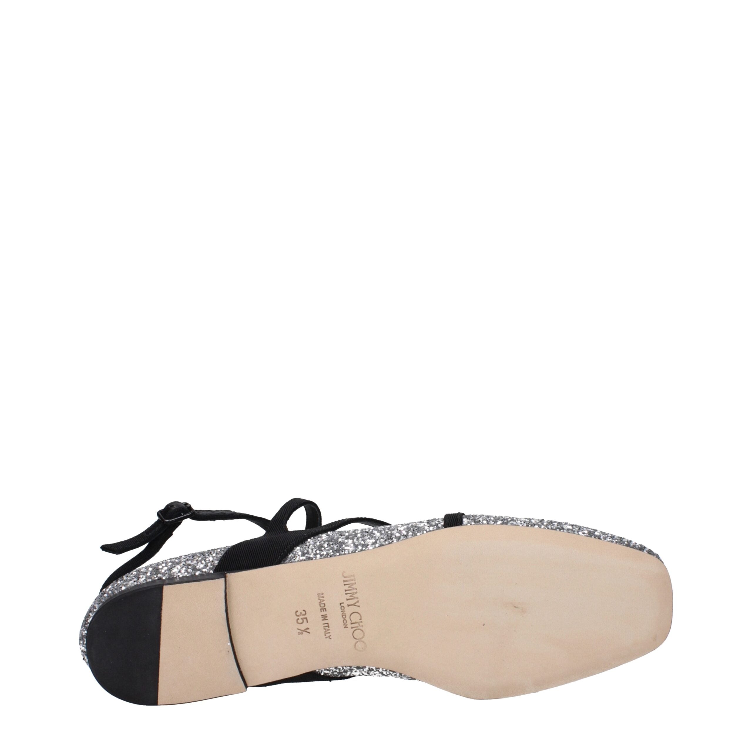 Jimmy Choo ballet flat in silver — view 5
