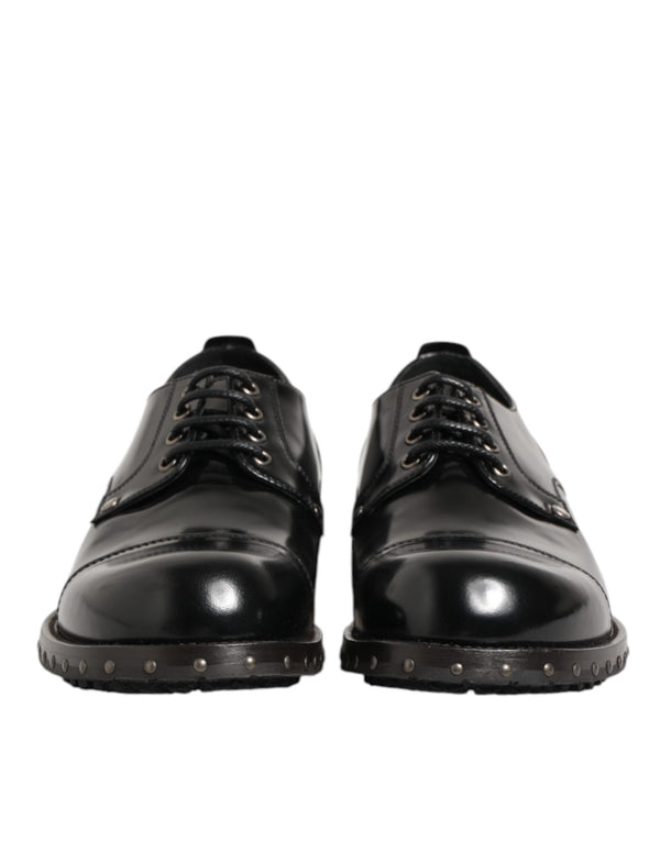 Dolce & Gabbana 100% Leather (81% Calf derby in black