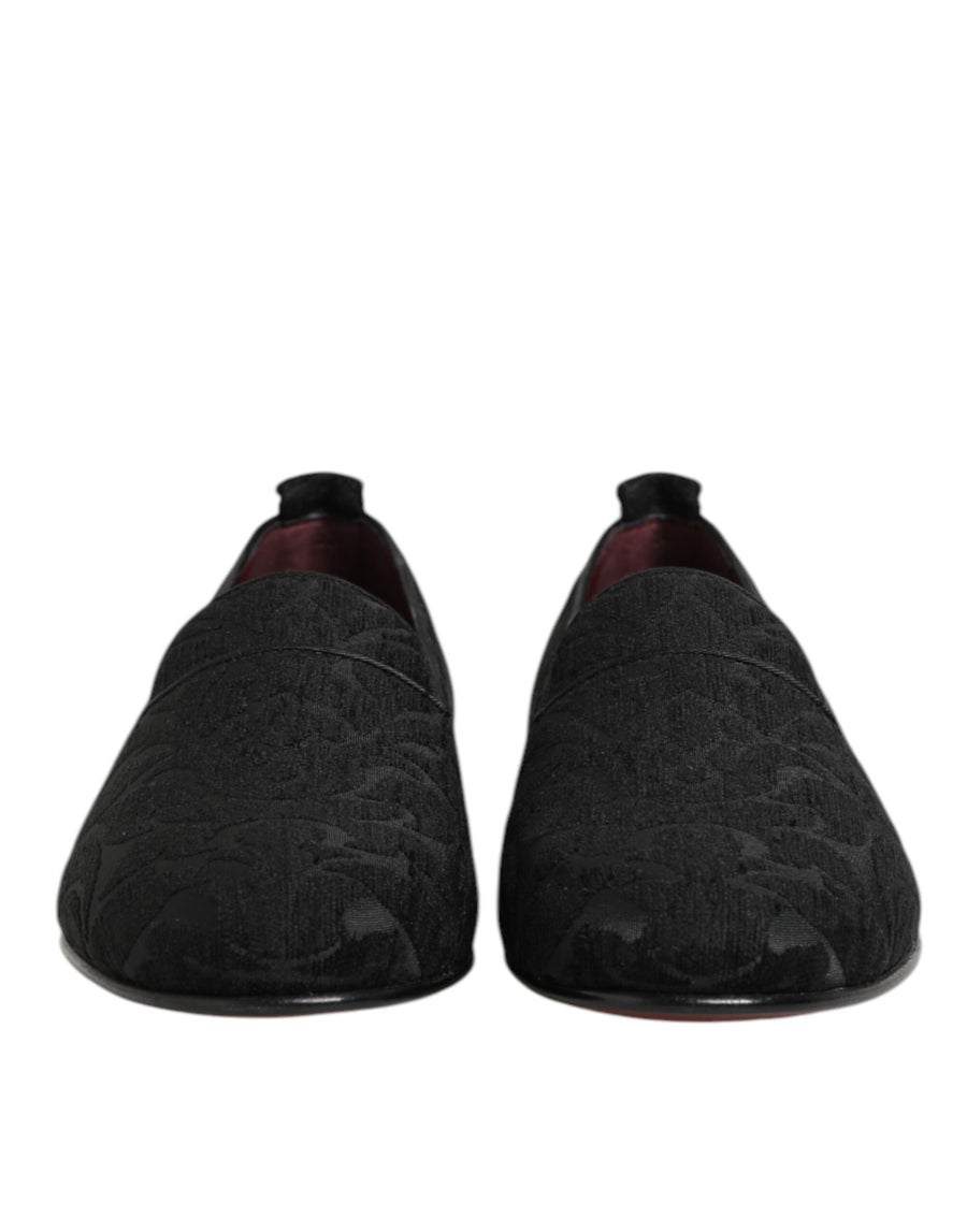 Dolce & Gabbana 22% Acrylic loafer in black