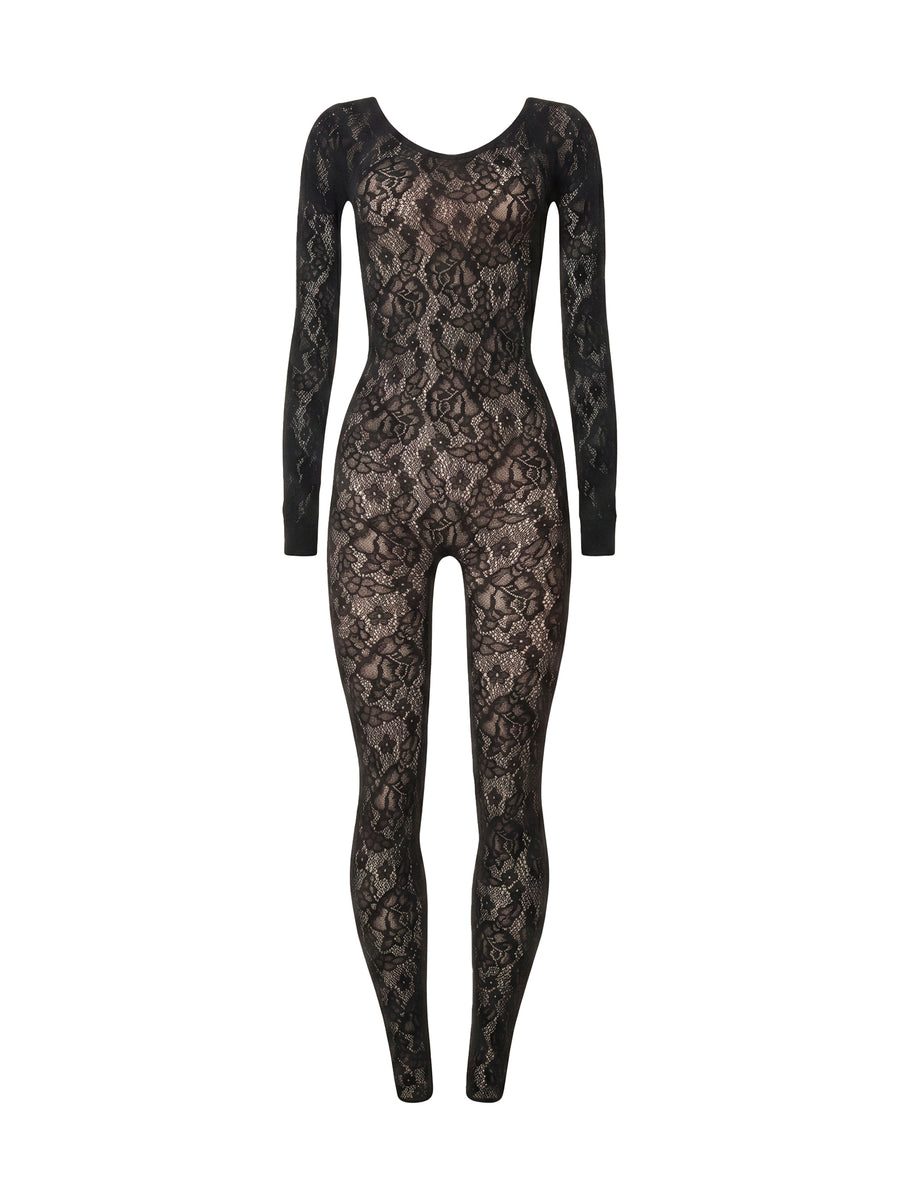 Wolford 80% Polyamide; 20% Elastane jumpsuit in black