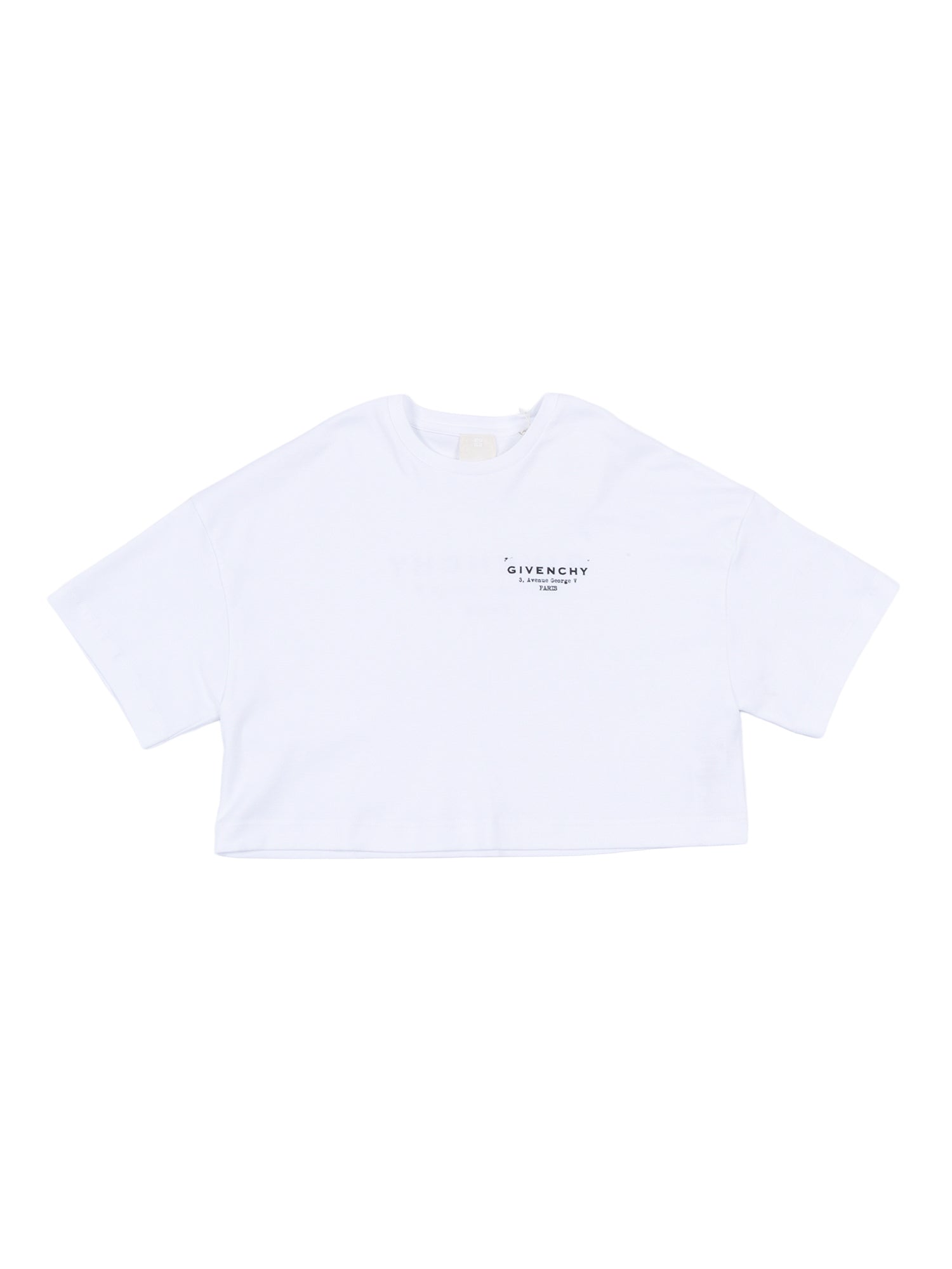 T-SHIRT White Cotton Short Sleeves