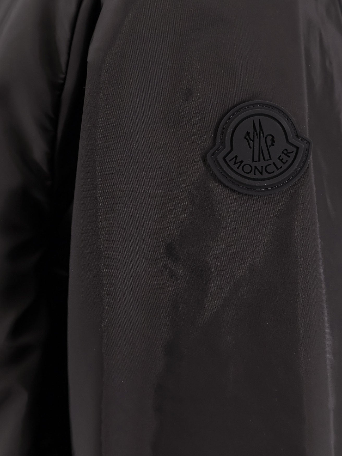 Moncler Jackets Black Poliammide