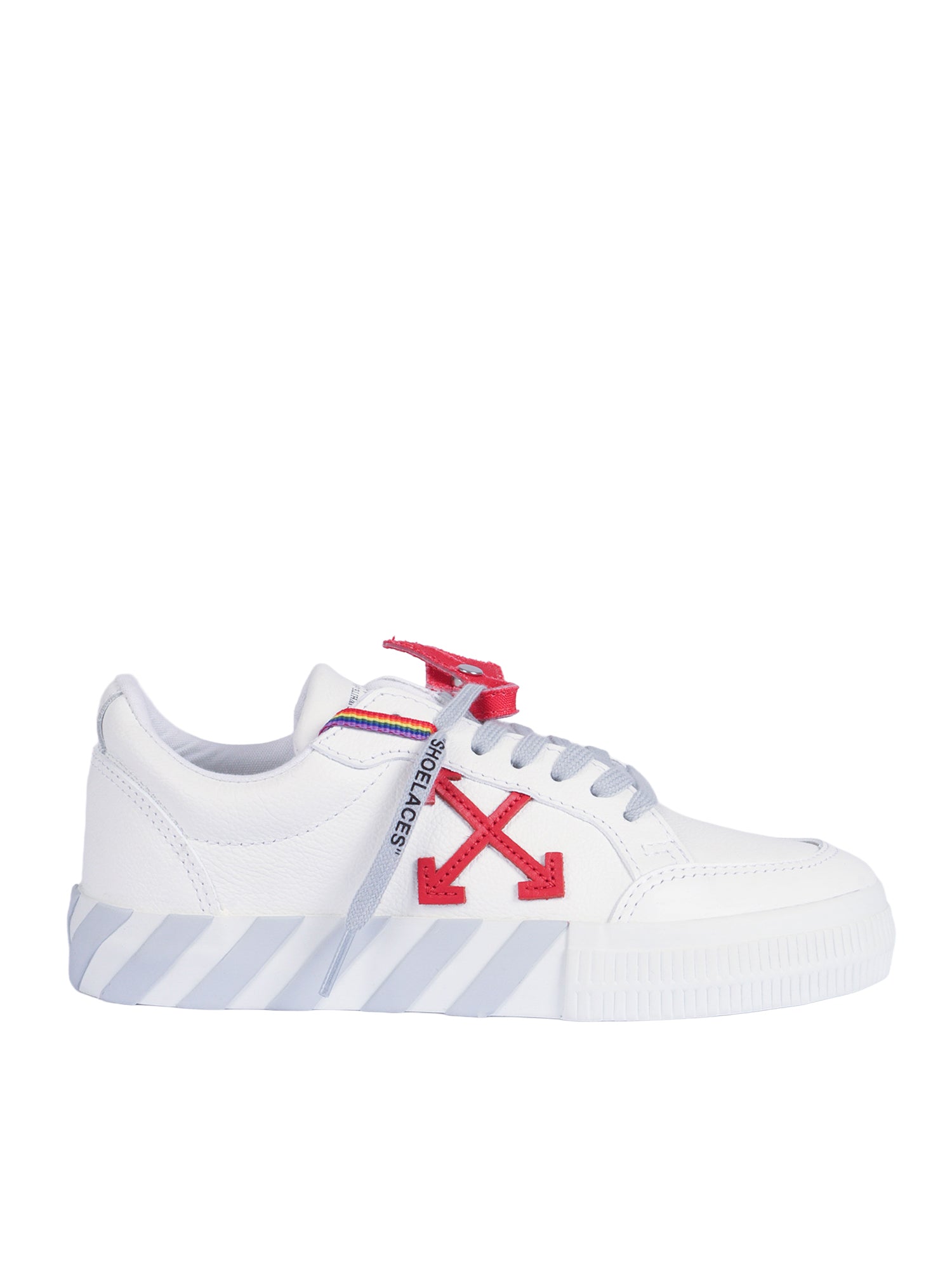 B-Vulc Low Leather-001 White Kid Sneaker