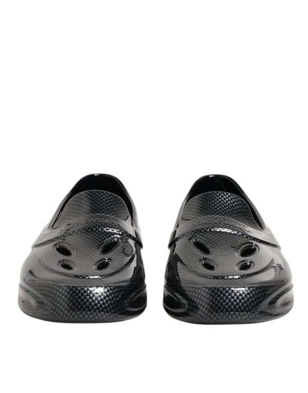 Dolce & Gabbana Rubber exterior (40% TB + 60% TU) sneaker in black
