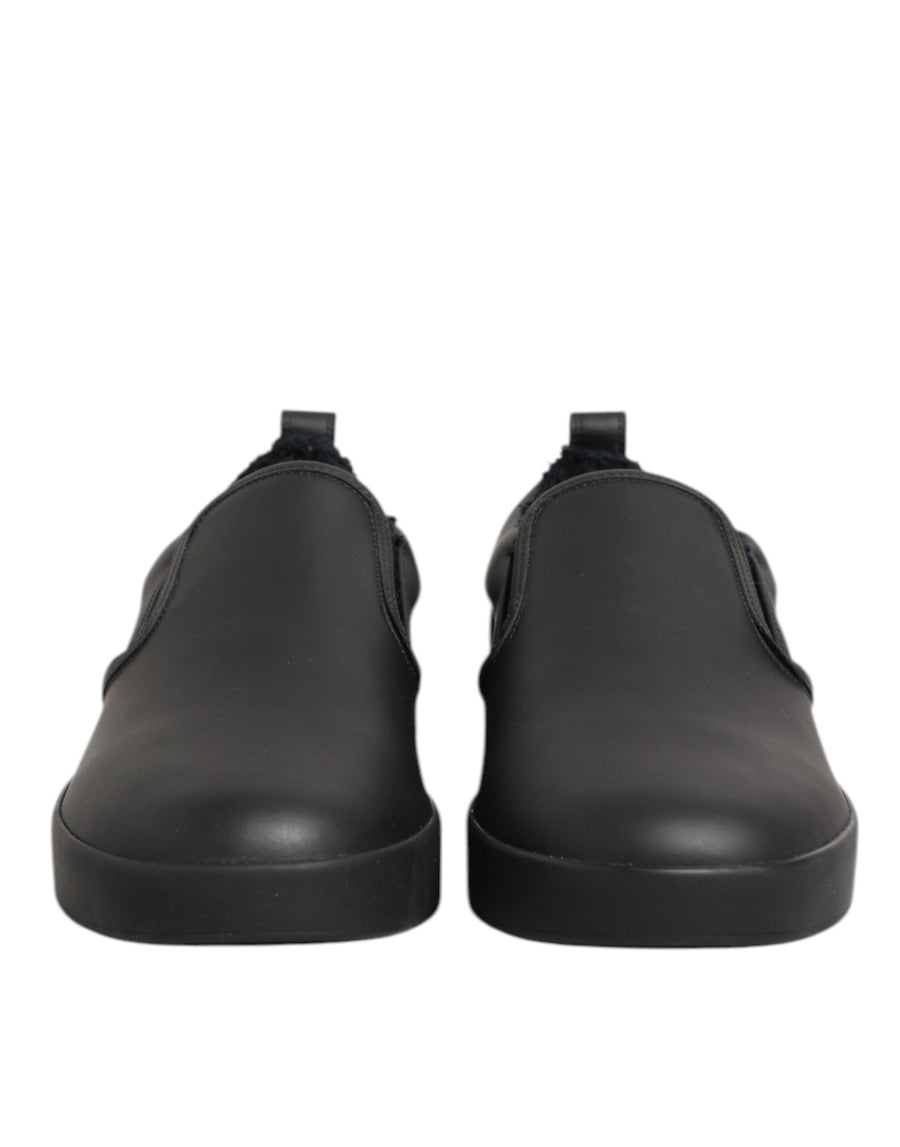 Dolce & Gabbana 100% Calf leather; 12% CO sneaker in black