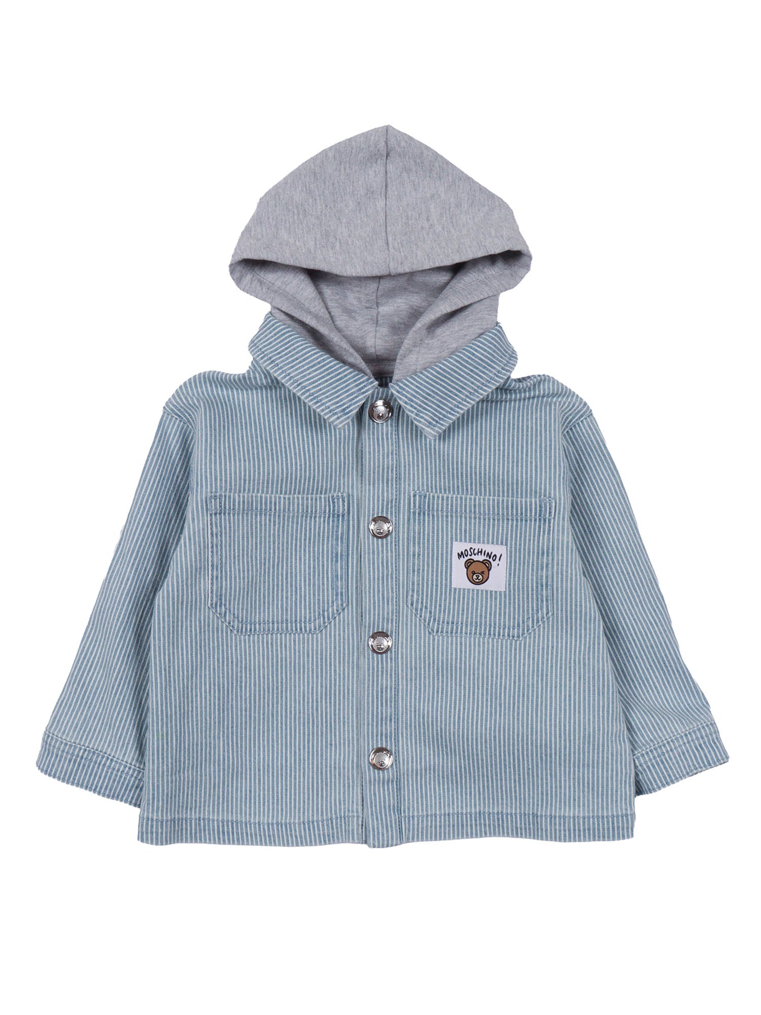 JACKET White Cotton Elastane