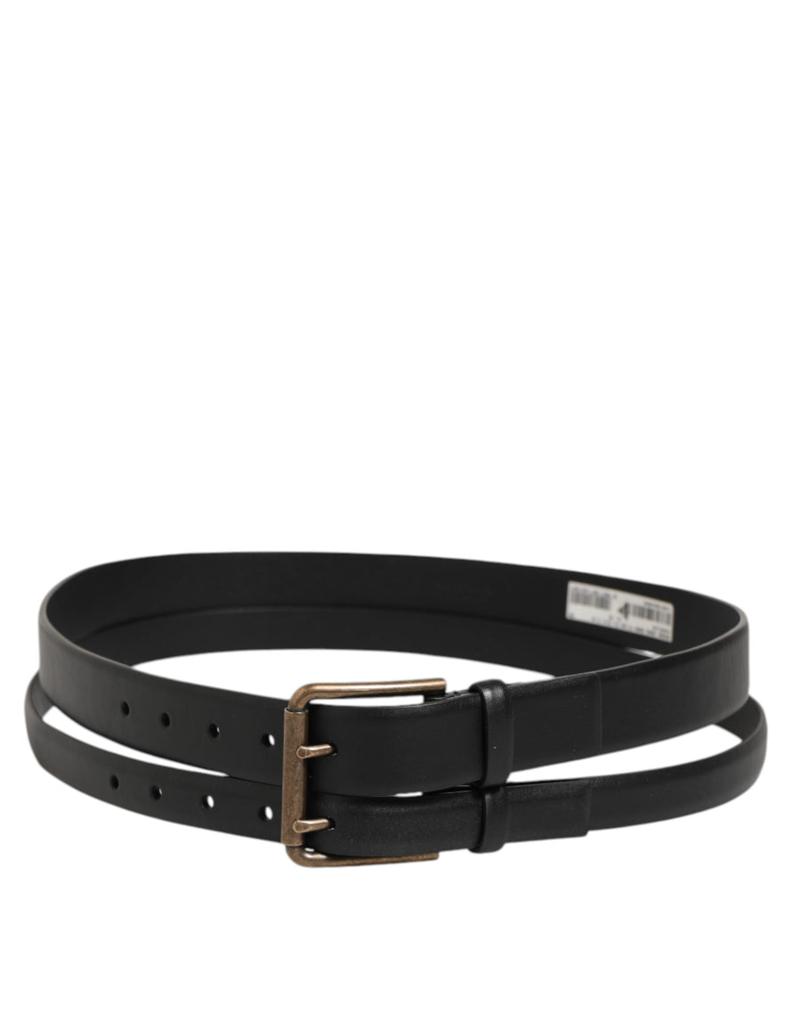 Dolce & Gabbana 100% Calf belt in black