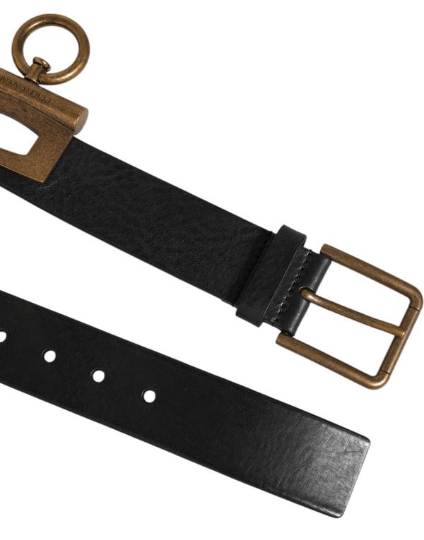 Dolce & Gabbana Leather belt in black