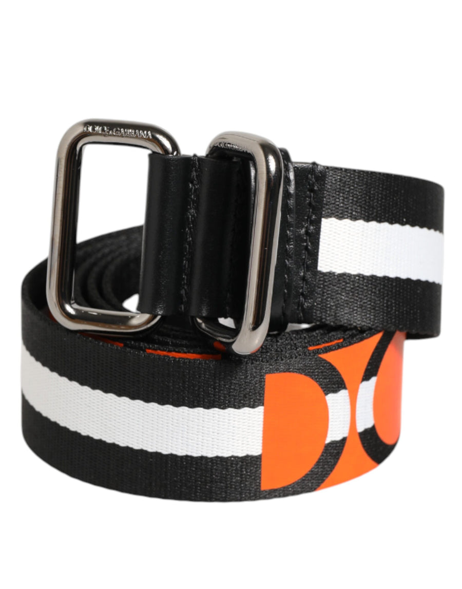 Dolce & Gabbana 95% Nylon belt in black