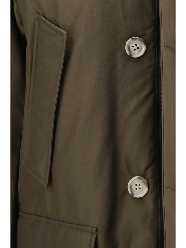 Arctic Parka Dark Green Cotton Padded & Down Jackets